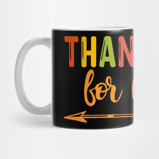 Thankful For Him / Thanksgiving Matching Family, Couples Mug